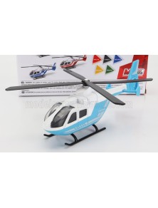 AGUSTA - HELICOPTER POLICE 2010 - cm. 15.5 - LIGHT BLUE WHITE