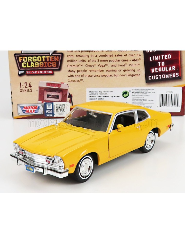 FORD USA - MAVERICK 1974 - YELLOW