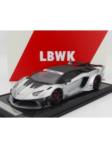 LAMBORGHINI - AVENTADOR GT EVO LBWK LB-WORKS 2019 - SILVER CARBON BLACK