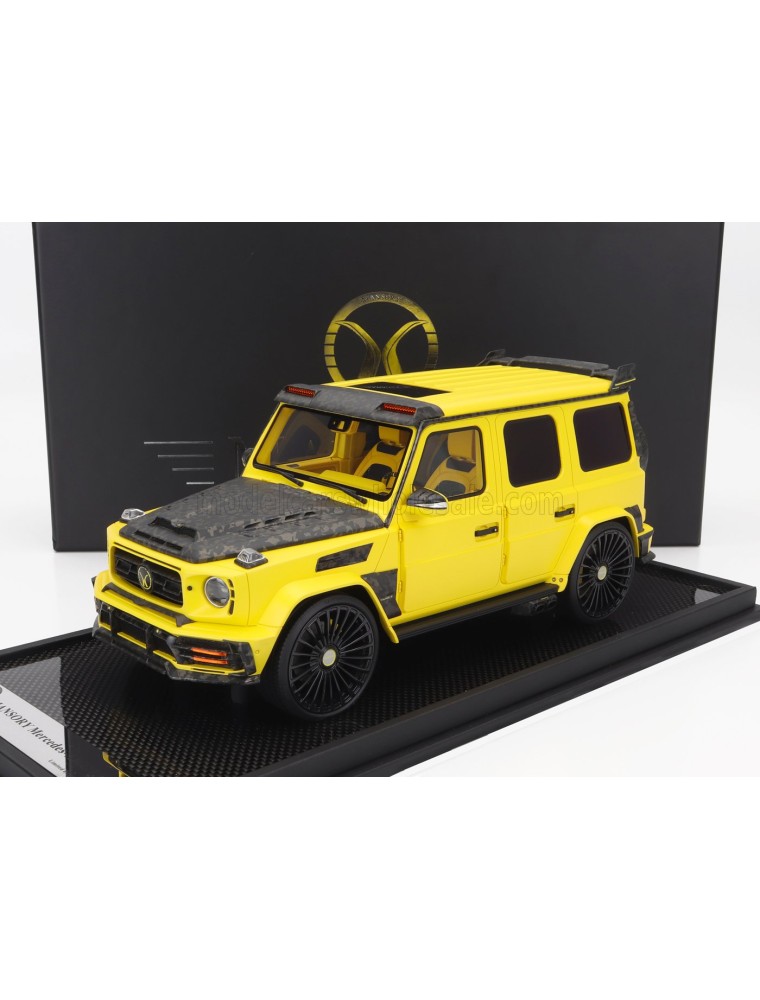 MERCEDES BENZ - G-CLASS G63 MANSORY (W463) V8 BITURBO 2022 - MATT YELLOW CAMOUFLAGE