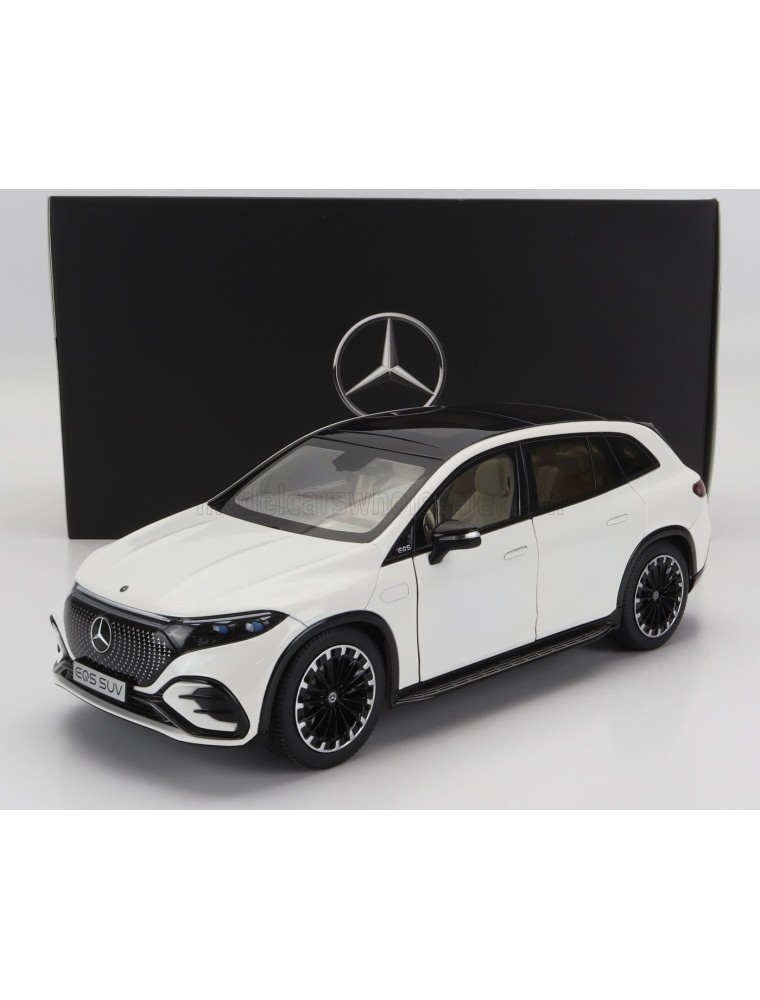 MERCEDES BENZ - EQS SUV (X296) VON MERCEDES-EQ 2022 - DIAMOND WHITE