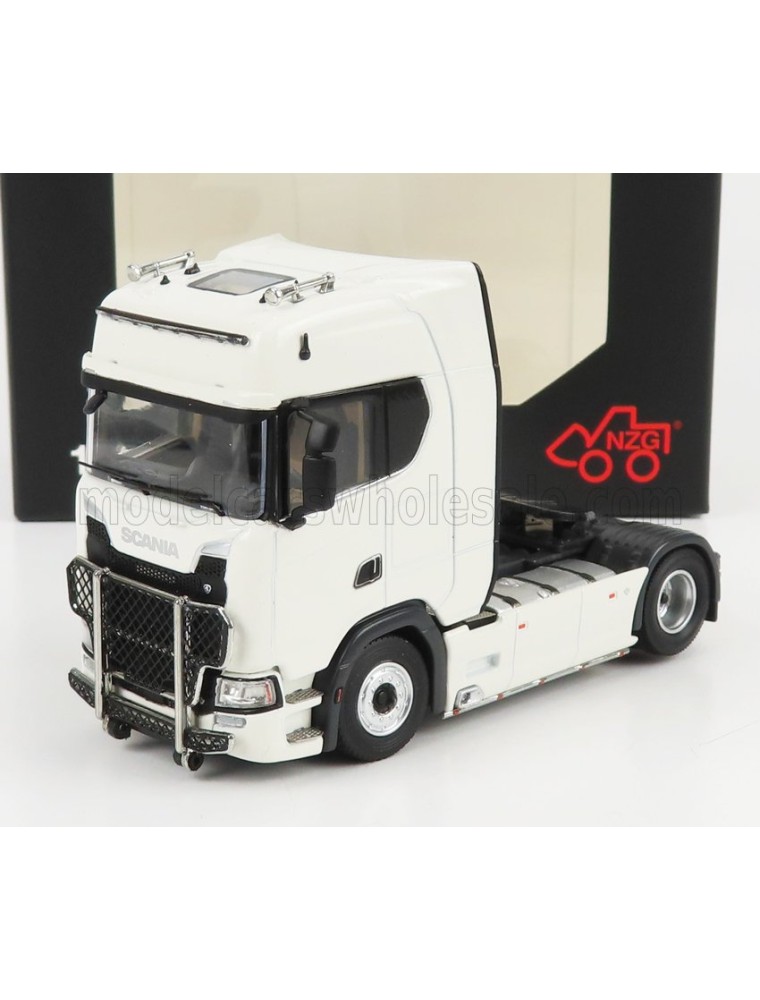 SCANIA - S730 V8 TRACTOR TRUCK 2-ASSI 2017 - WHITE