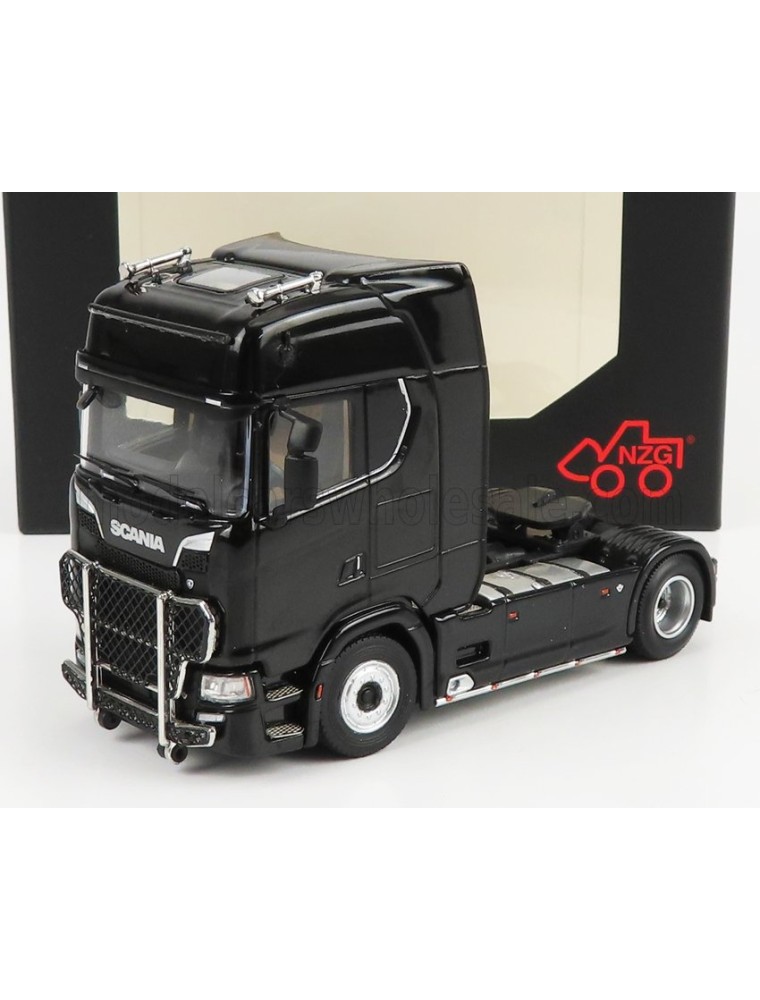 SCANIA - S730 V8 TRACTOR TRUCK 2-ASSI 2017 - BLACK