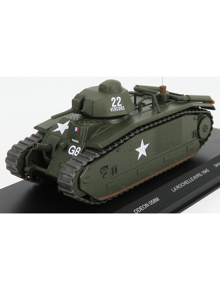 RENAULT - B1 BIS TANK FRANCE 1945 - MILITARY GREEN