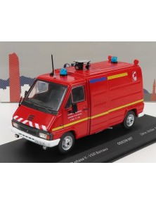 RENAULT - MASTER T30D VAN VSR BEMAEX SAPEURS POMPIERS 1981 - RED