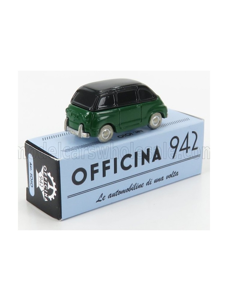 FIAT - 600 MULTIPLA 1956 - GREEN BLACK