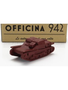 FIAT - L3/33 ANSALDO TANK CARRO VELOCE 1933 - DARK RED