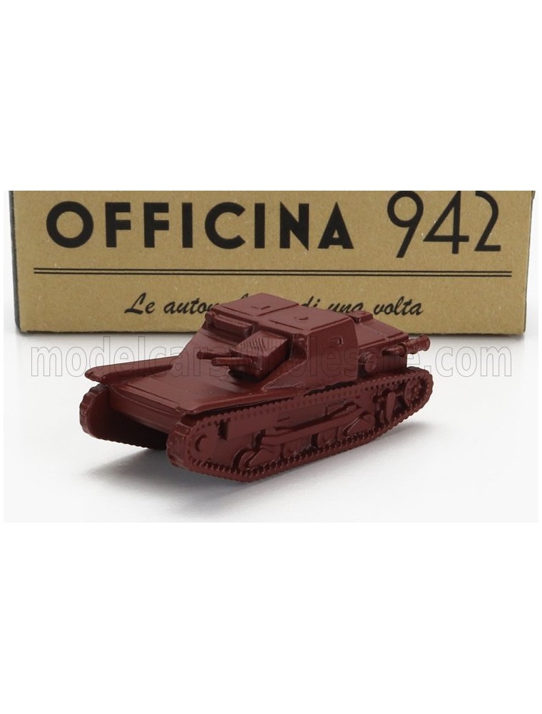 FIAT - L3/33 ANSALDO TANK CARRO VELOCE 1933 - DARK RED