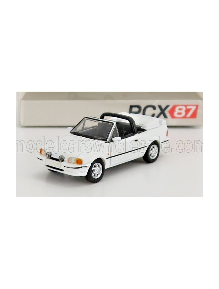 FORD ENGLAND - ESCORT MKIV CABRIOLET OPEN 1986 - WHITE