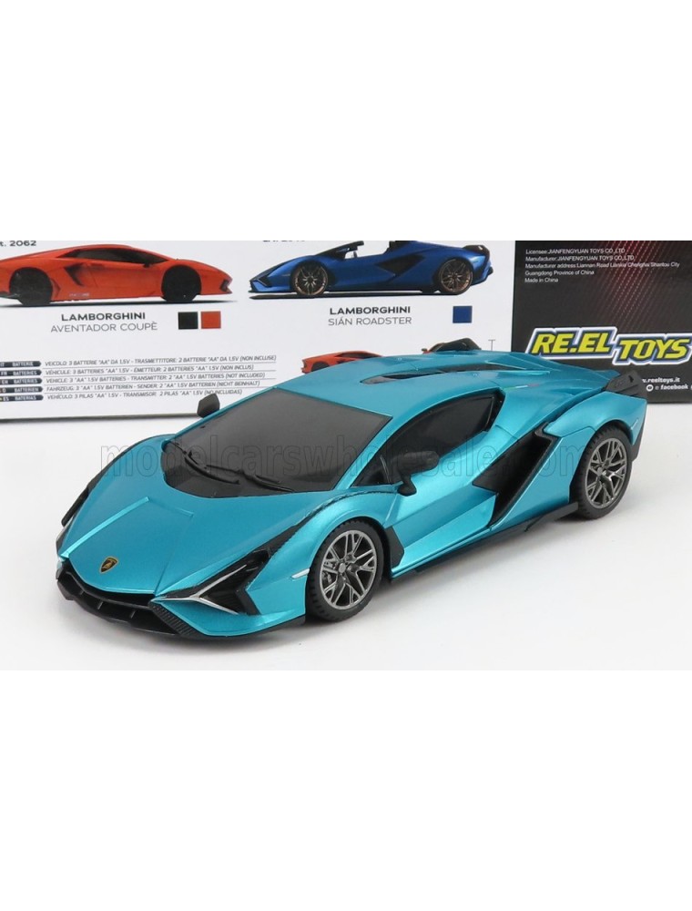 LAMBORGHINI - SIAN FKP 37 HYBRID 2020 - LIGH BLUE MET