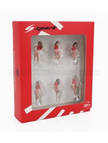 FIGURES - SET 6X GRID GIRLS...