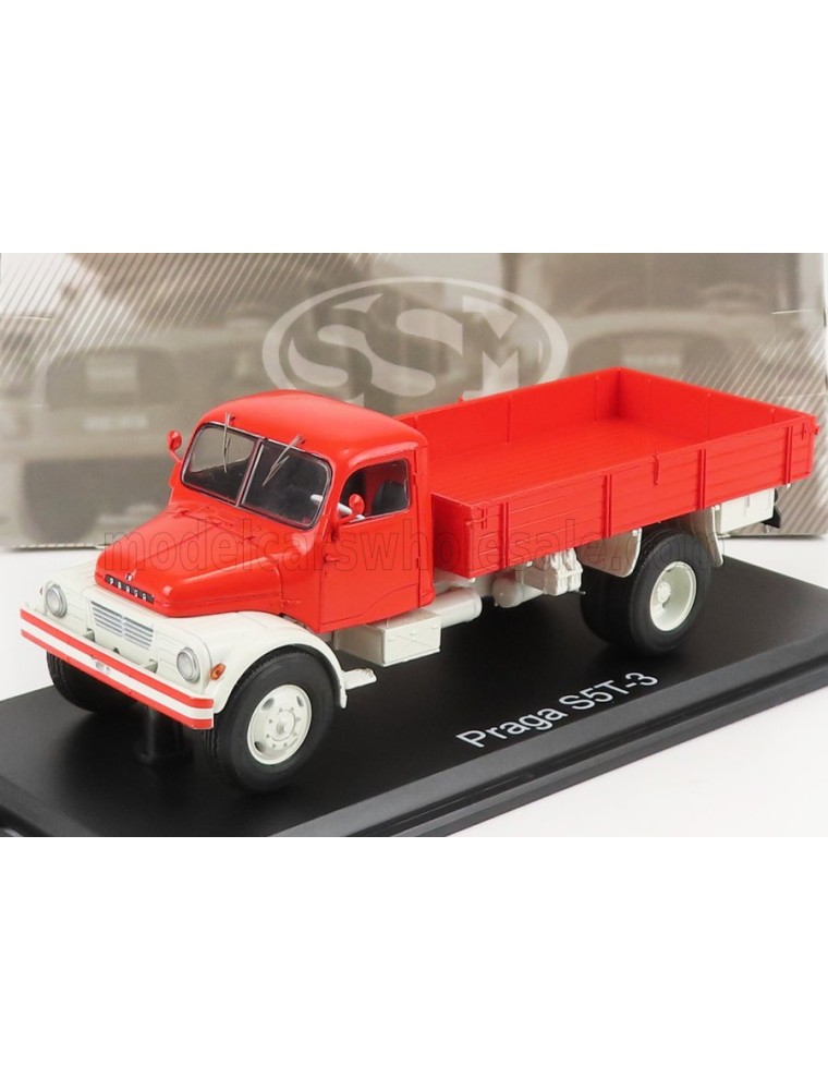 PRAGA - S5T-3 TRUCK 2-ASSI 1965 - RED GREY