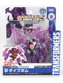 TAKARA-TOMY - TRANSFORMERS ADVENTURE TMC03 DAIBUBOMU CM. 6.0 - PURPLE BLACK