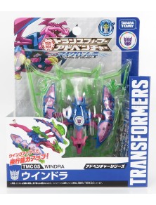 TAKARA-TOMY - TRANSFORMERS ADVENTURE TMC05 WINDRA CM. 7.5 - BLUE PINK