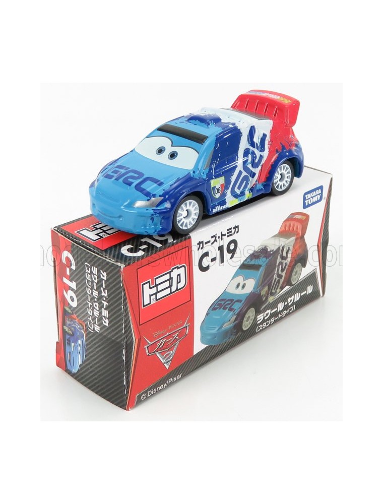 WALT DISNEY - PIXAR CARS - RAOUL CAROUL - BLUE WHITE RED