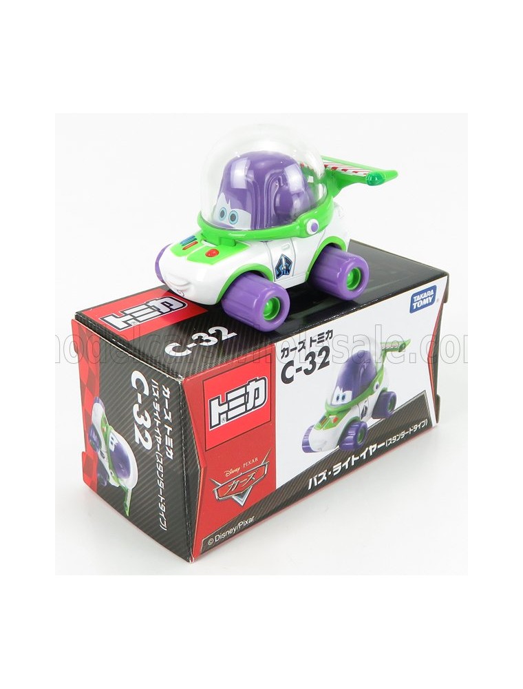 WALT DISNEY - PIXAR CARS - BUZZY LIGHTYEAR - WHITE LILLAC