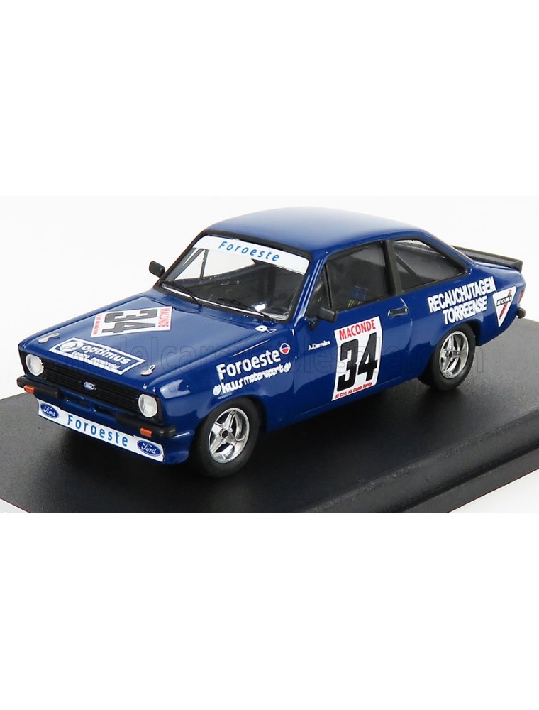 FORD ENGLAND - ESCORT MKII N 34 RALLY VILA DO CONDE 1980 A.CARREIRA - BLUE