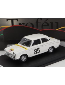 FORD ENGLAND - LOTUS CORTINA GT N 85 RALLY SPA-SOFIA-LIEGE 1964 G.STAEPELAERE - E.MEEUWISSEN - WHITE