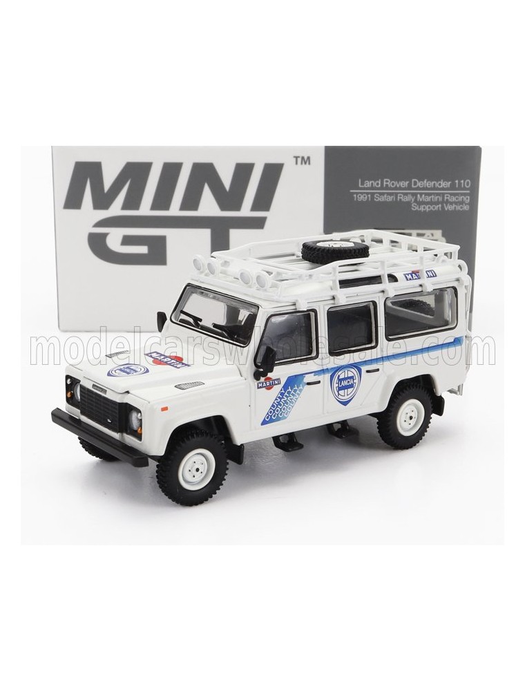 LAND ROVER - DEFENDER 110 ASSISTANCE SAFARI RALLY TEAM MARTINI RACING 1991 - WHITE