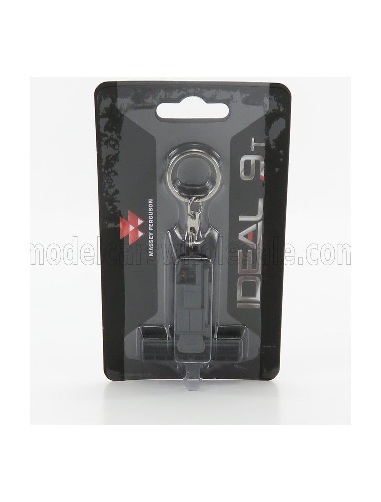 MASSEY FERGUSON - PORTACHIAVI - KEYRING IDEAL 9T MIETITREBBIA - HARVESTER 2020 - CM. 6.0 - GREY BLACK