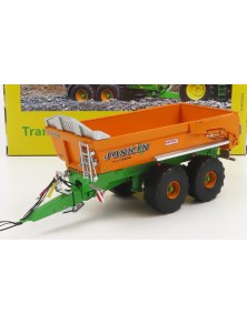 JOSKIN - SILO-CARGO TRANSKTP 22/50 OPEN TRAILER FOR TRACTOR 2004 - ORANGE GREEN