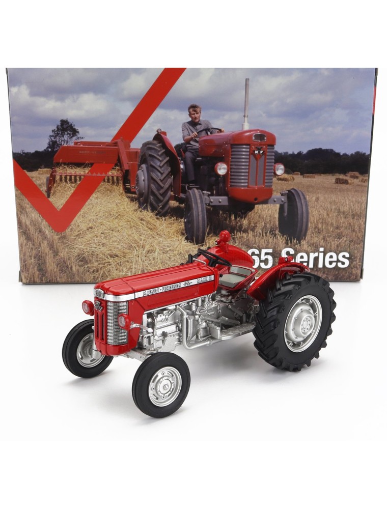 MASSEY FERGUSON - MF65 MKII TRACTOR 1968 - RED SILVER