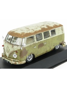 VOLKSWAGEN - T2 MINIBUS CAMPER RAT-LOOK 1961 - BROWN CREAM