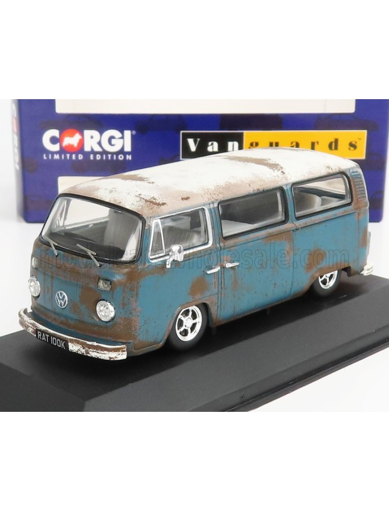 VOLKSWAGEN - T1 MINIBUS CAMPER 1962 - BLUE WHITE