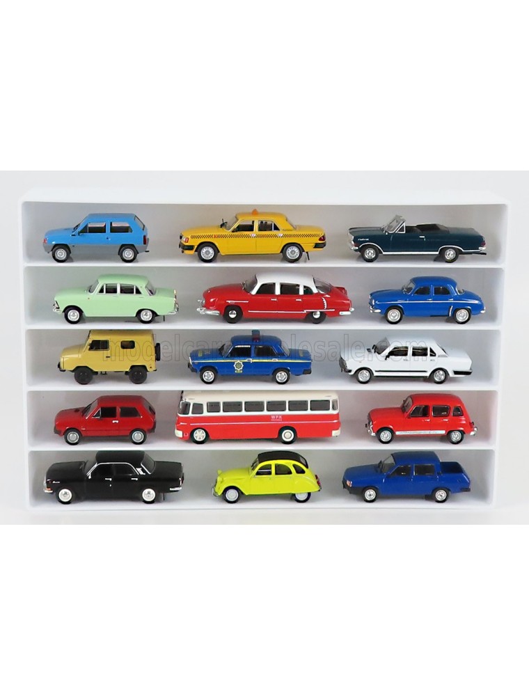 ACCESSORIES - ESPOSITORE APERTO - FOR AUTO 1/43 1/64 - CARS NOT INCLUDED - Lungh.LENGHT cm 36.8 X Largh.WIDTH cm 6.7 X Alt.HEIGH