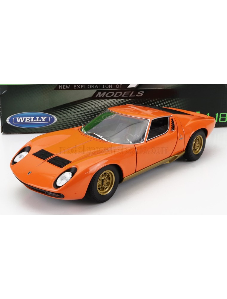 LAMBORGHINI - MIURA SV 1971 - ORANGE GOLD