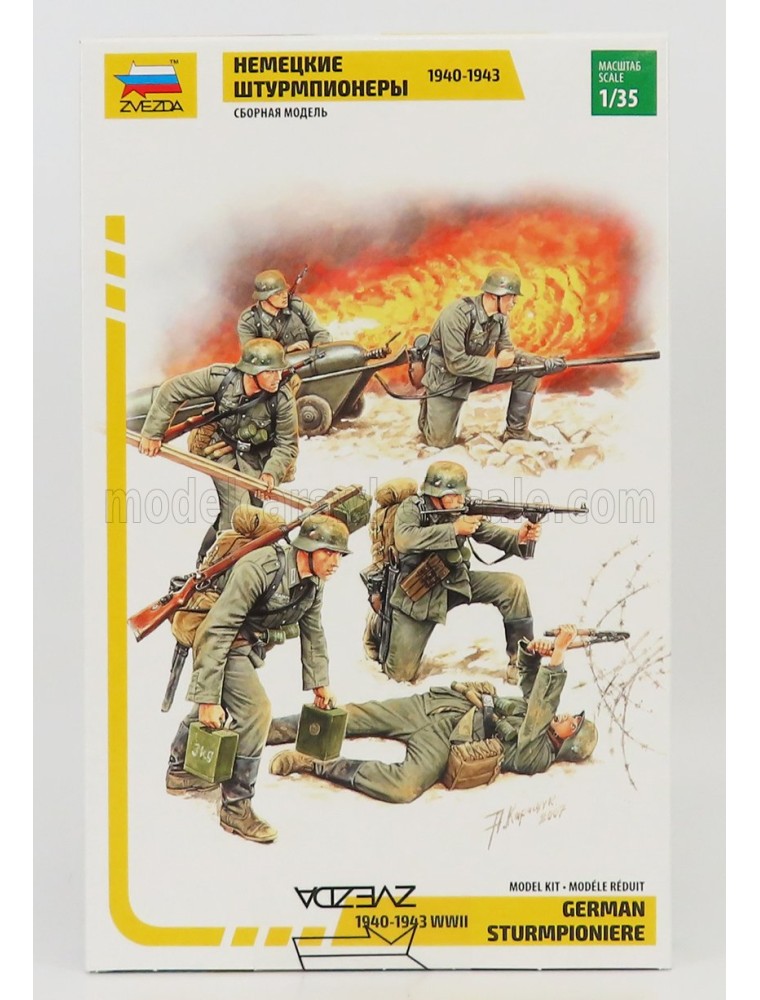 FIGURES - GERMAN SOLDIERS STURMPIONIERE 1940 - 