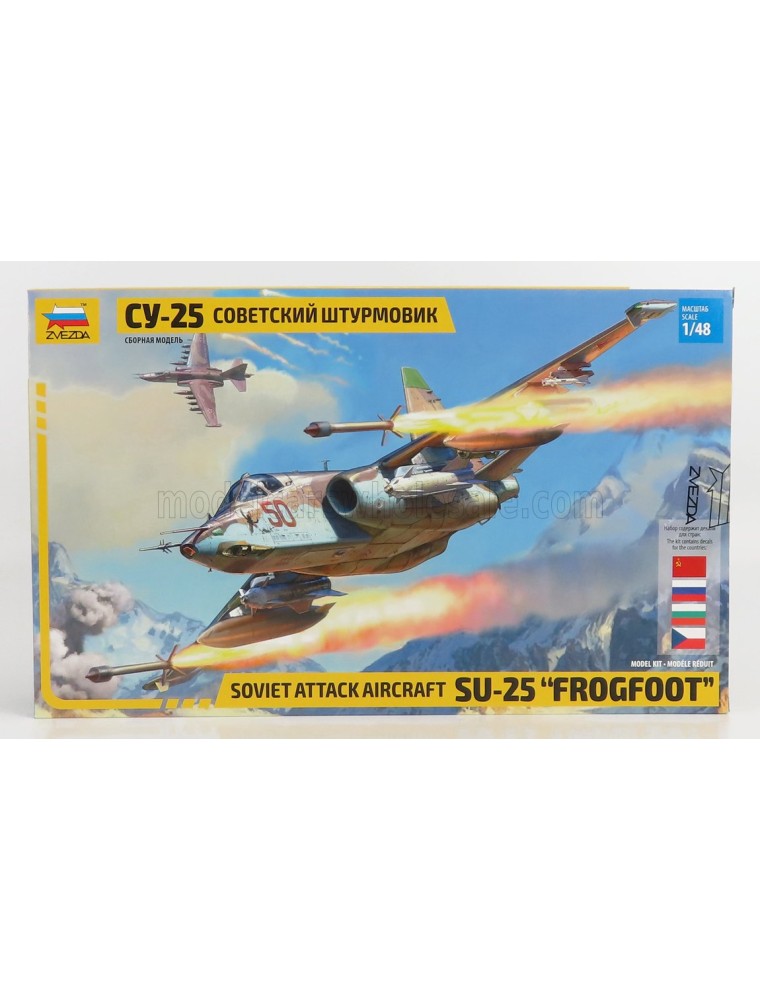 SUKHOI - SU-25 FROGFOOT AIRPLANE MILITARY 1981 - /