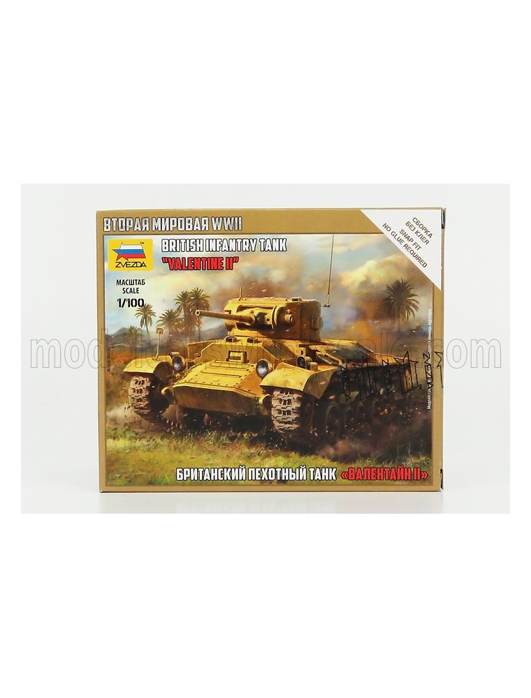 TANK - VALENTINE II MILITARY BRITISH INFANTRY - /