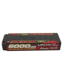 GENS ACE - LiPo car 7,6v 6000mAh 130c 2S2S Redline Series