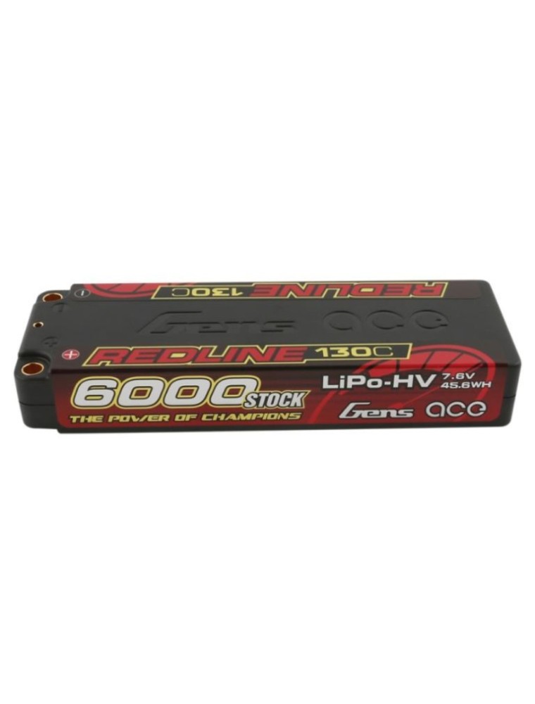 GENS ACE - LiPo car 7,6v 6000mAh 130c 2S2S Redline Series