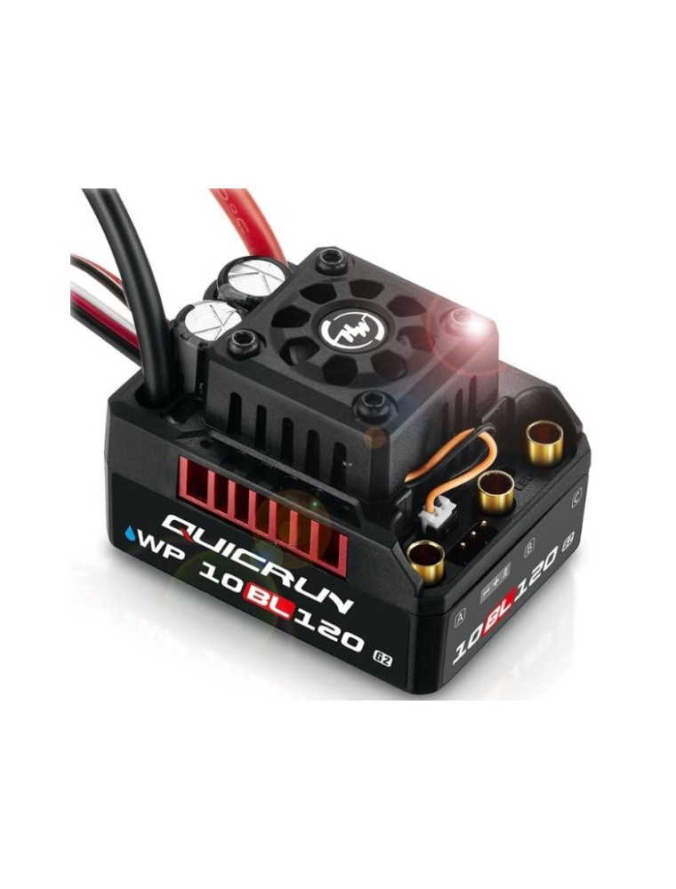 Hobbywing - Quickrun WP10BL120 G2 120A 2/4s Regolatore brushless