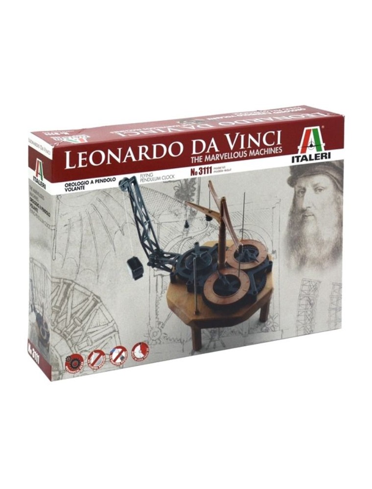 Italeri - OROLOGIO A PENDOLO VOLANTE LEONARDO DA VINCI