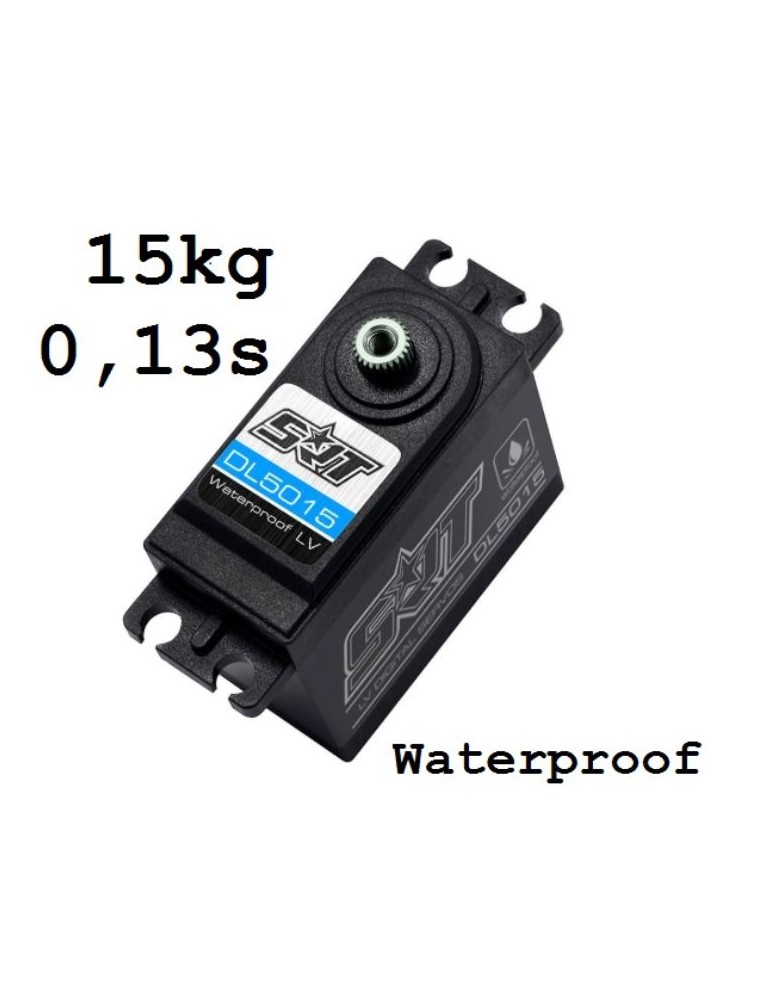 SRT - Servo DL5015 Waterproof 15kg 0.13sec @6.0v ingranaggi in metallo