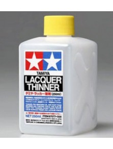 Tamiya - DILUENTE STUCCO/PRIMER   250ml LIQUIDO LACQUER THINNER