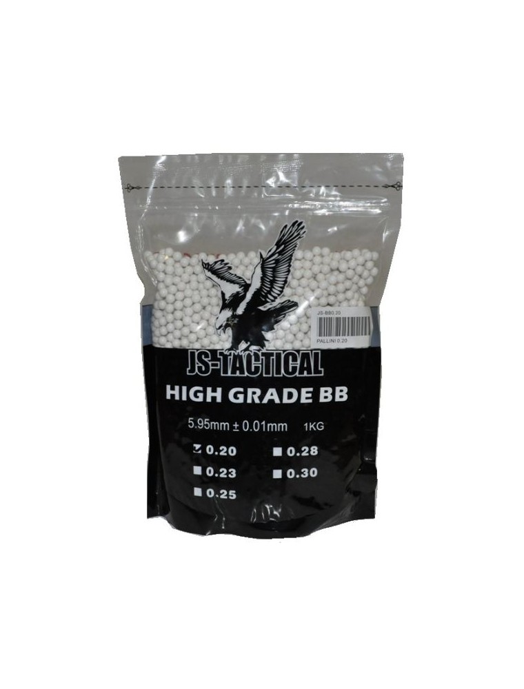 JS-TACTICAL - PALLINI HIGH GRADE      0,20gr BIANCHI JS-TACTICAL