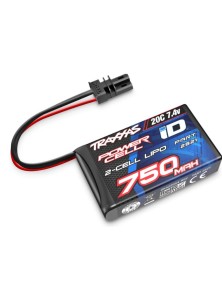 Traxxas - Batteria LiPo 2s 7,4v 750mah TRX4M 1/18 20c ID Hardcase