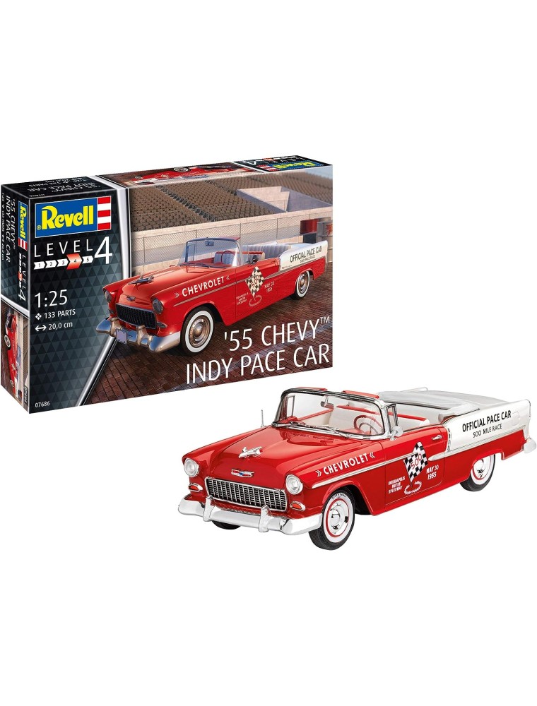 Revell-1955 Chevy Indy Pace Car Chevrolet