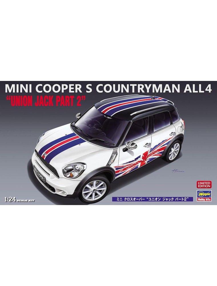 Hasegawa - 1:24 Mini Cooper S Countryman ALL4 -Union Jack