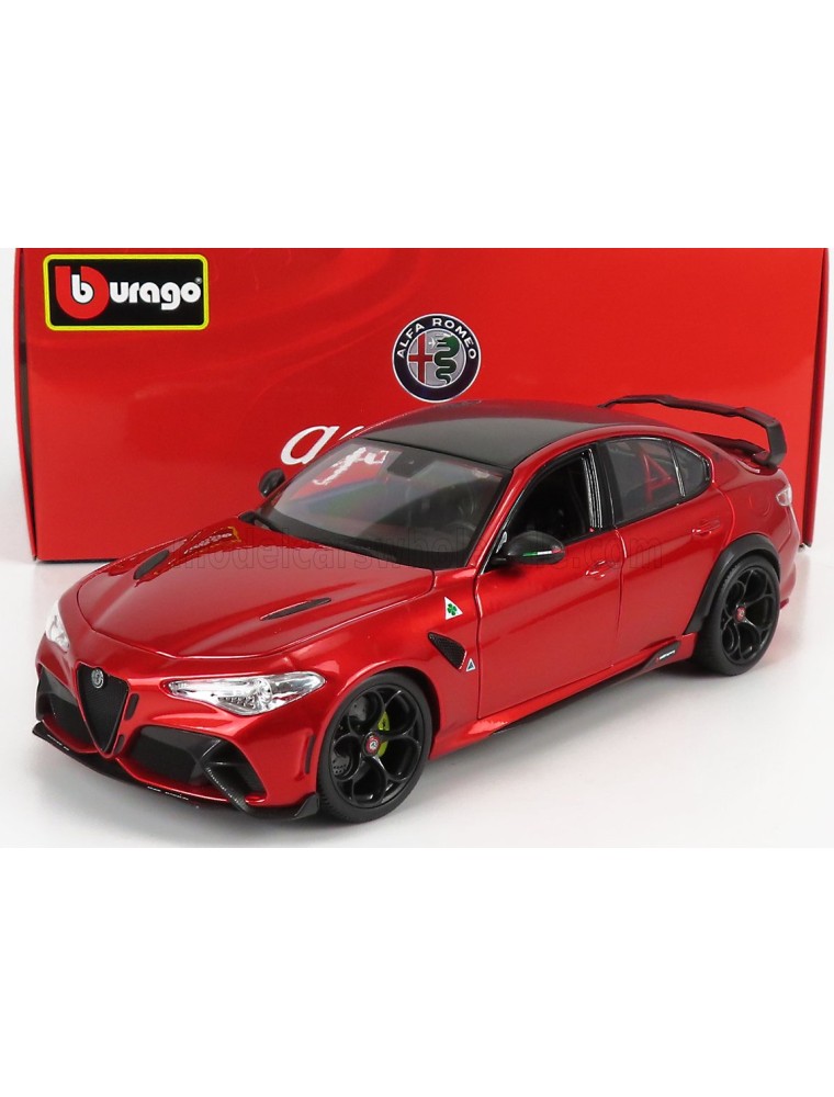 BURAGO - 1/18 - ALFA ROMEO - GIULIA GTAm 2020 - ROSSO GTA - RED MET