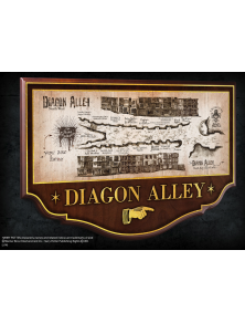 Harry Potter Insegna/Placca Muro Diagon Alley 45 Cm Noble Collection