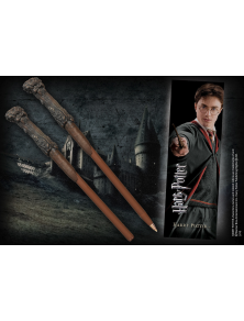 Harry Potter Penna Bacchetta e Segnalibro di Harry Potter Noble Collection