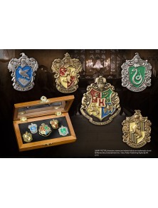 Harry Potter Spille Con Replica 5 Stemmi Casate Di Hogwarts Noble Collection