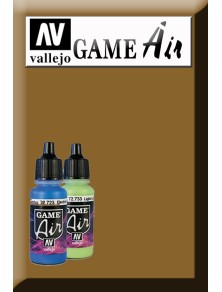 VALLEJO GAME AIR PRIMER LEATHER BROWN 70626 COLORI VALLEJO