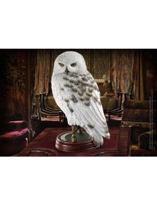 Harry Potter Statua Con Piedistallo Edvige Replica 24 Cm Noble Collection