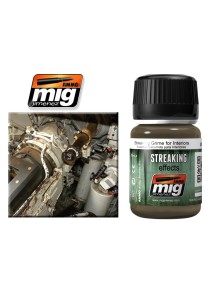 AMMO BY MIG JIMENEZ STREAKING GRIME FOR INTERIORS A.MIG-1200 COLORI